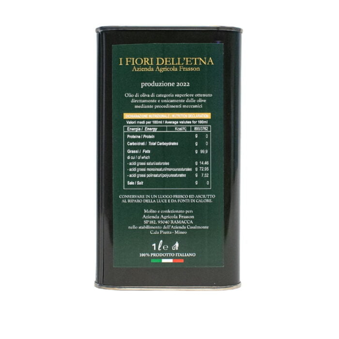 olio oliova 5 lt ifioridelletna 1 - I fiori dell'etna