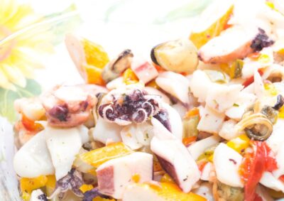 insalata di mare - I fiori dell'etna