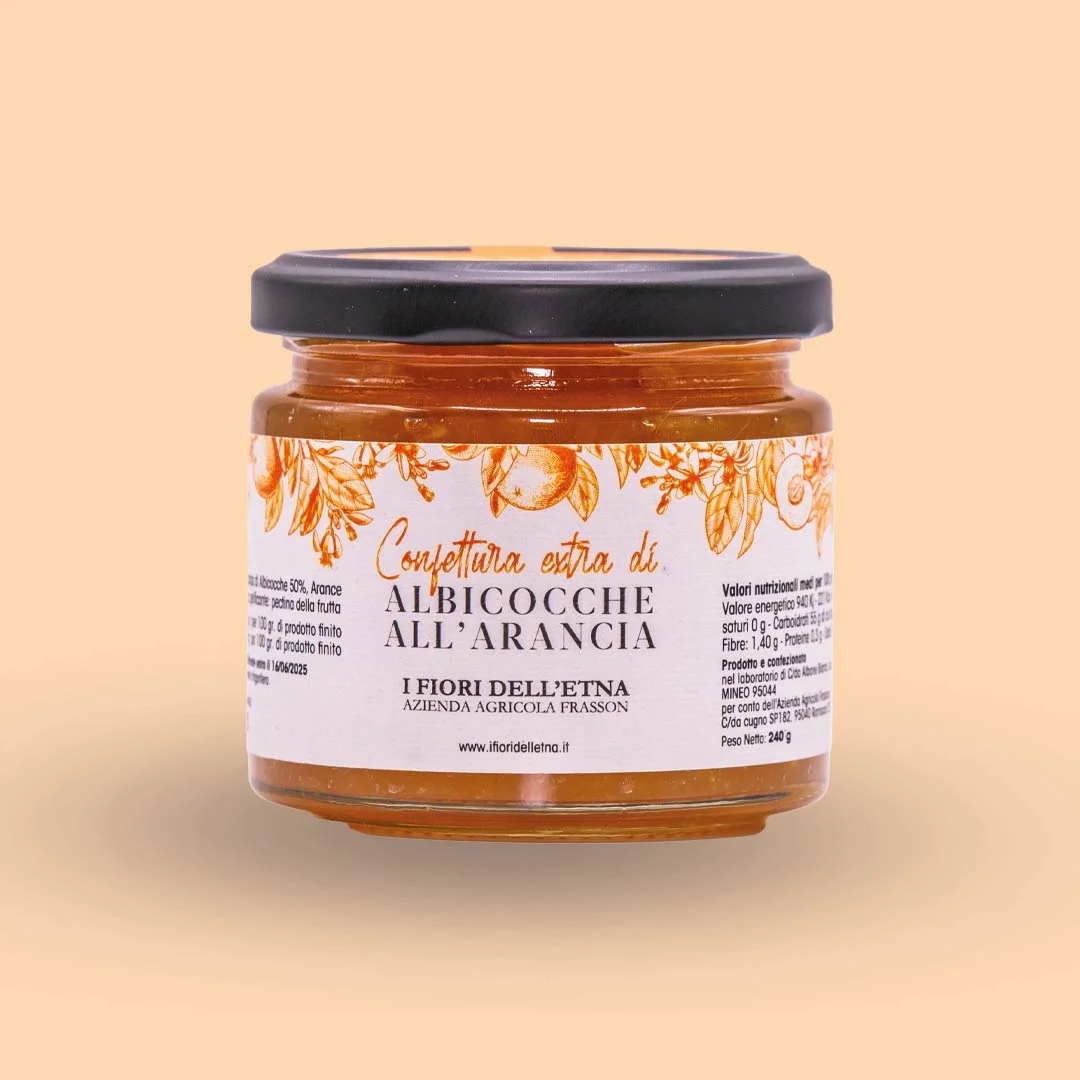 Marmellata Artigianale di Albicocche e Arance 240ml - immagine 1