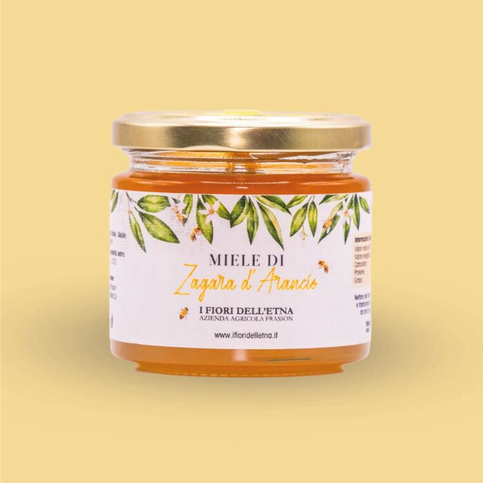 Tinta unica nuovi prodotti miele zagara d arancia 12 - I fiori dell'etna