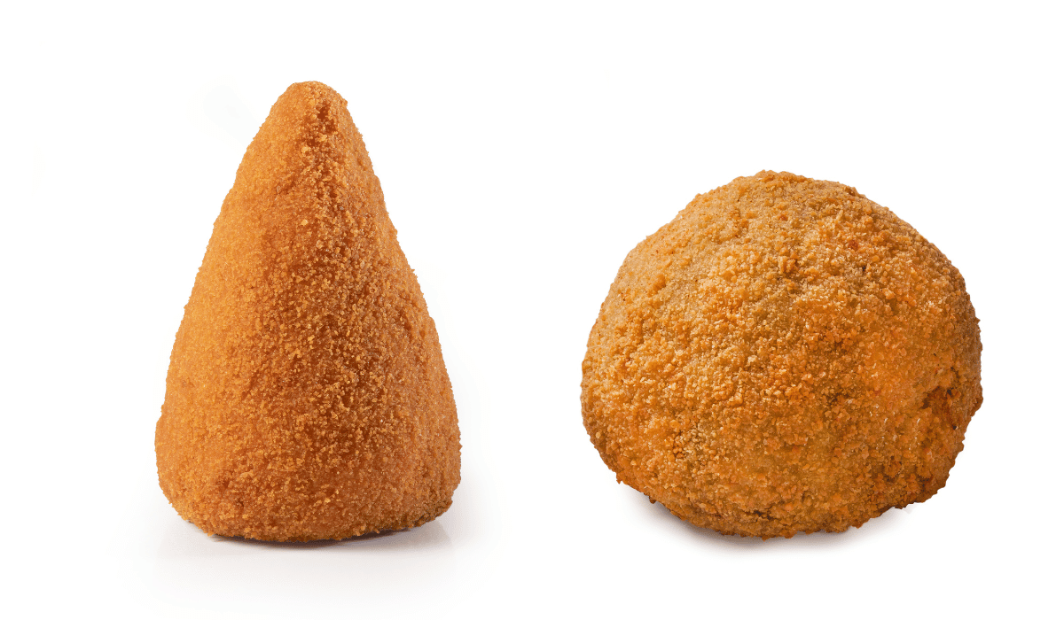 arancino al burro e alla carna