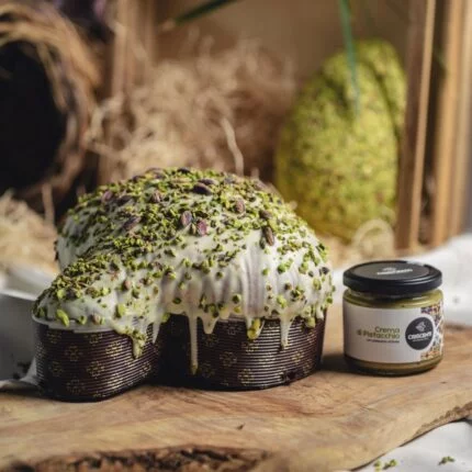 colomba pasquale al pistacchio verde di bronte