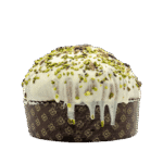 Panettone Al Pistacchio Verde Di Bronte D.O.P. 800g + Vasetto 190g Crema Di Pistacchio - immagine 7